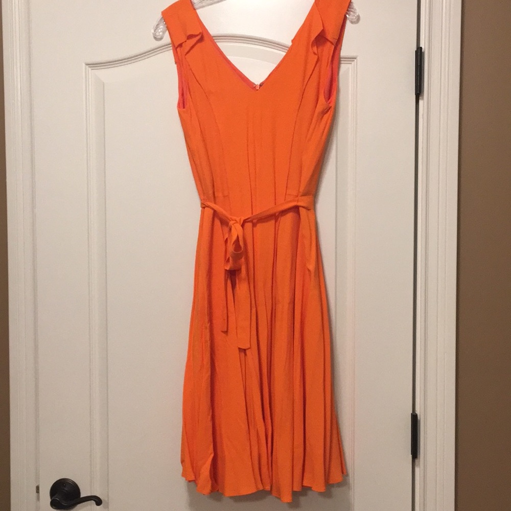Sleeveless A line dress